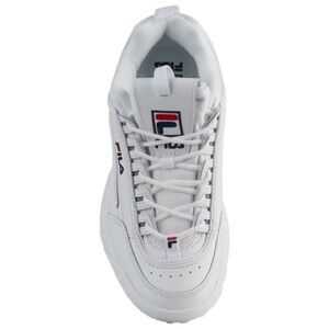 Men’s FILA Disruptor II Chunky White Sneaker Size 8